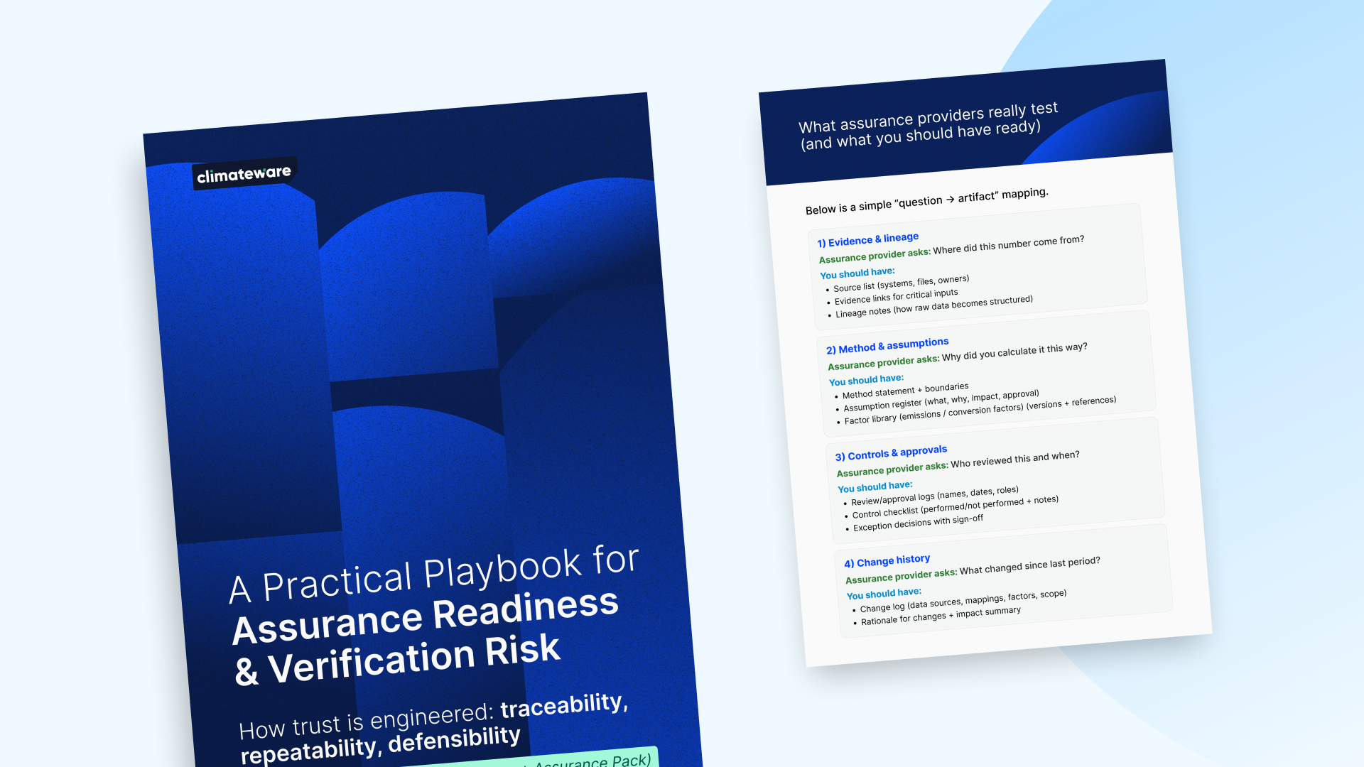 A Practical Playbook for Assurance Readiness & Verification Risk