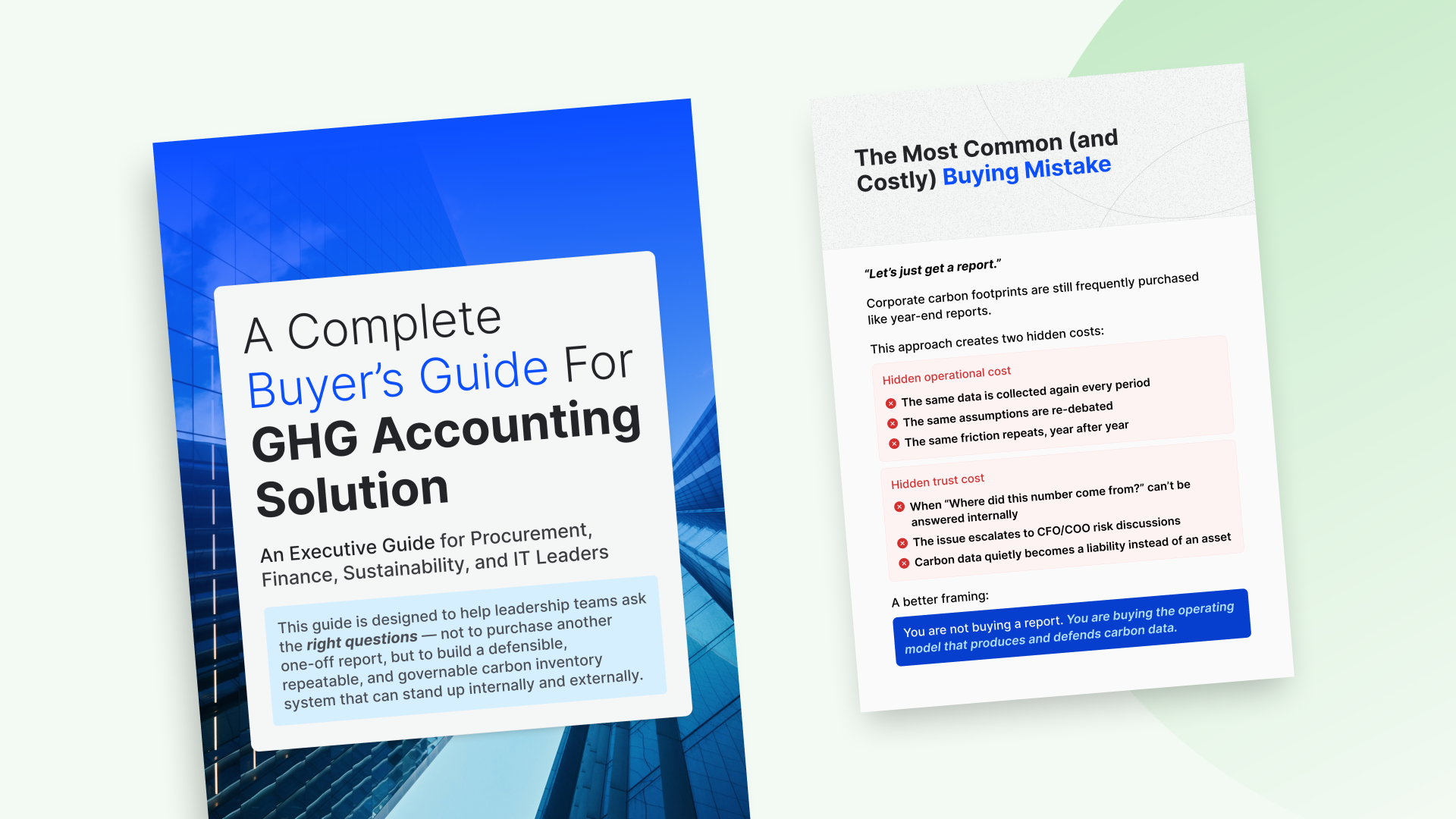 A Complete Buyer’s Guide For GHG Accounting Solution